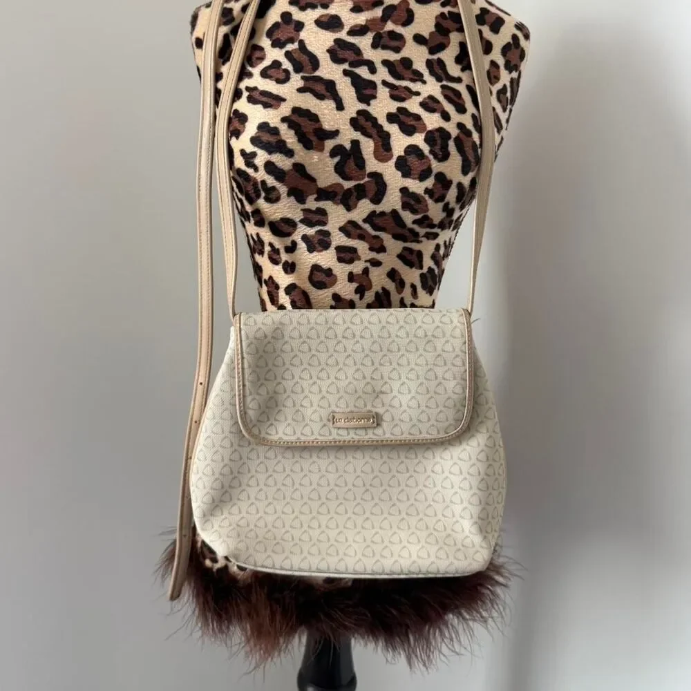 Liz Claiborne Beige Crossbody Bag